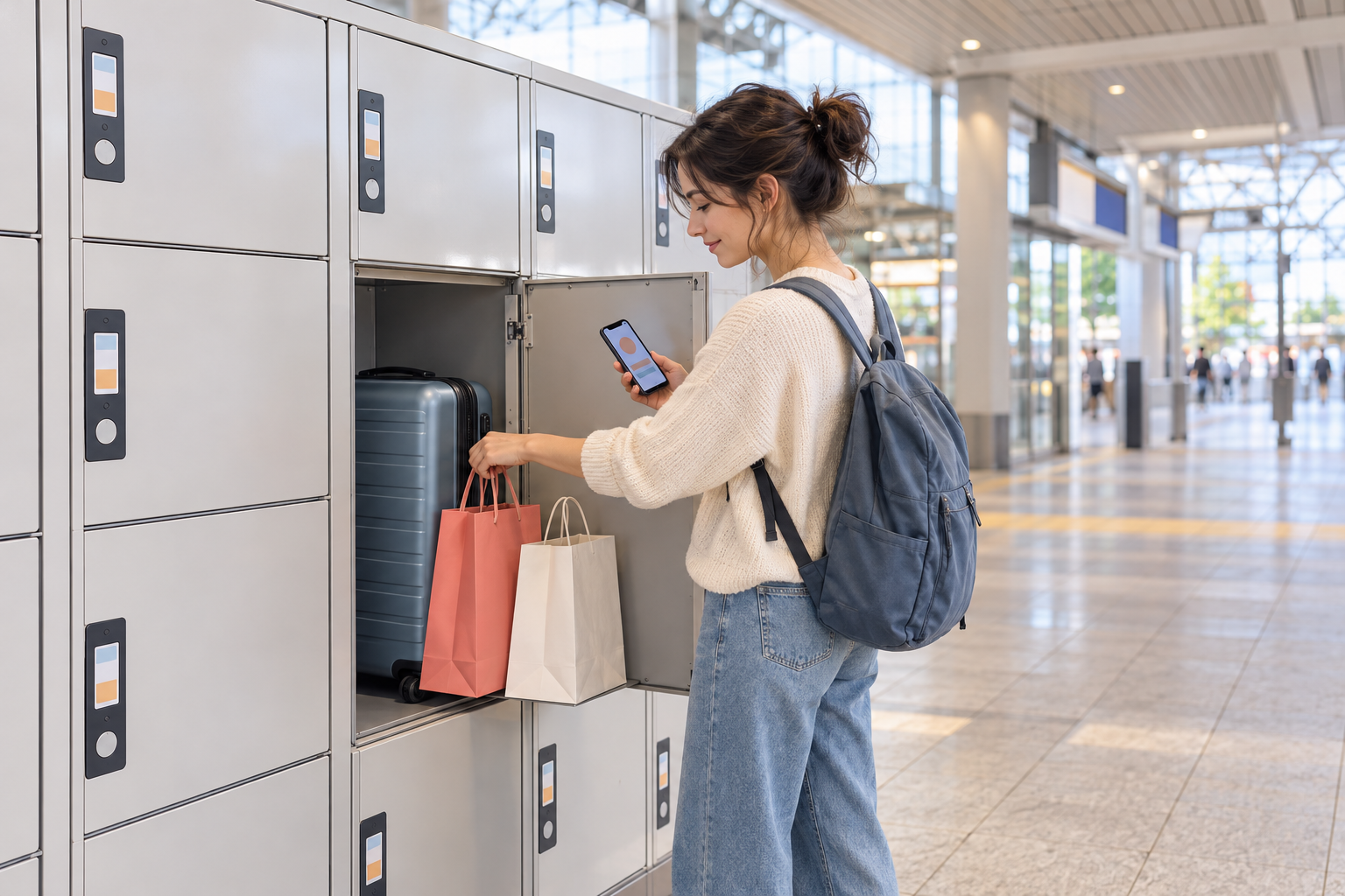 日本Locker寄存攻略：購物袋同旅行喼點樣放