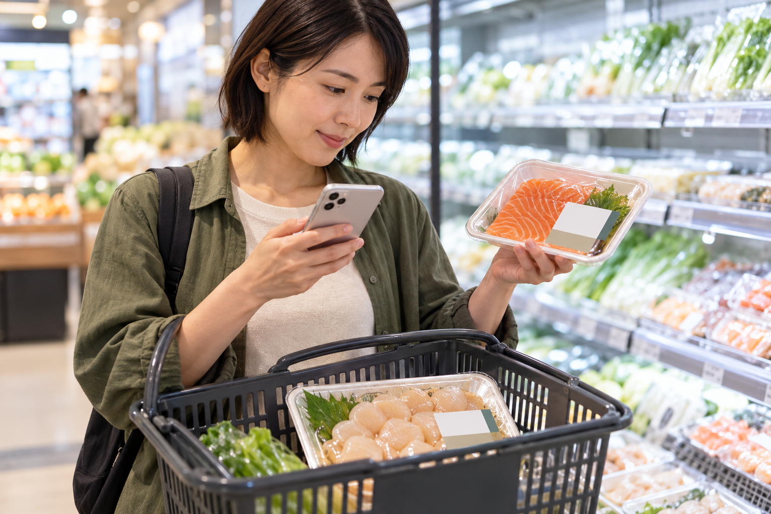 Japan Supermarket Price per 100g: Calculate the Pack Total