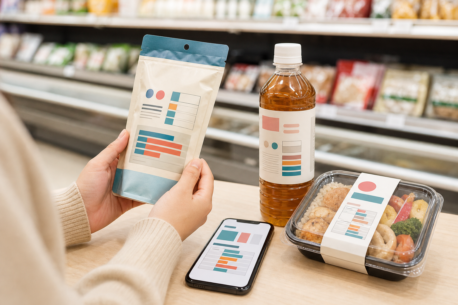 日本食品营养成分表怎么看：每袋、每份与100克